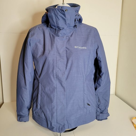 Columbia Ski-Snowboard Jacket Omni-Heat Tech Womens Blue /Orange Size XS - Picture 15 of 15